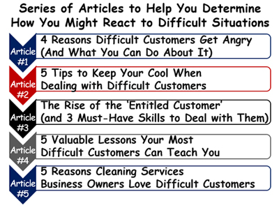 Dealing with Difficult People in Your Specialty Cleaning Services Business