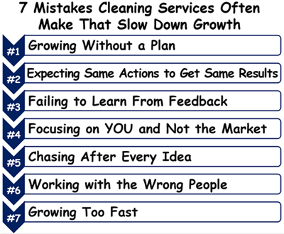 7 Mistakes Cleaning Services Often Make