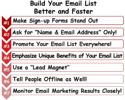 Guide to Build Your Email List&nbsp;&##x21;&nbsp;