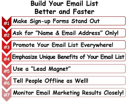 Guide to Build Your Email List&nbsp;&##x21;&nbsp;