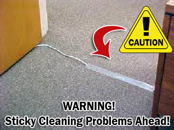 Adhesives On Carpet Are a Sticky Subject&##x21;
