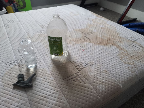 Botaniclean is an excellent cleaning and deodorizing treatment for mattresses-